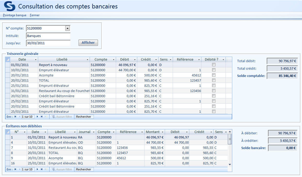 Suivez vos oprations bancaires