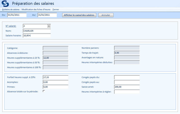Prparez, validez et ditez les bulletins salaires